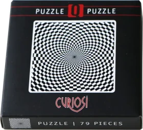CURIOSI Čtvercové puzzle Q Shimmer: Iluze IV