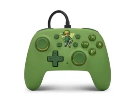 PowerA Nano Controller Toon Link / Herní ovladač / drátový / USB / Nintendo Switch (NSGP0203-01)