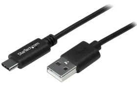 StarTech 2m černá / Kabel USB-A na USB-C / 480 Mbit/s / Balení 10 ks (USB2AC2M10PK)
