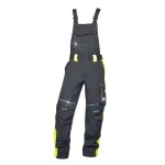 Ardon Ardon H6402 NEON Montérkové kalhoty s laclem černo-žluté