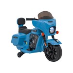 Mamido Dětská elektrická motorka Chopper INDIAN modrá