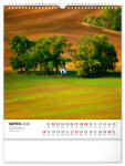 Nástěnný kalendář 2026 NOTIQUE - Toulky českou krajinou, 30 x 34 cm