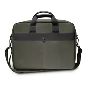 Ferrari Off Track Scuderia zelená / Brašna pro notebook / 16"