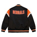 Mitchell & Ness Pánská bunda Cincinnati Bengals NFL Heavyweight Satin Velikost: 2XL