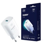 Pouzdro 3mk cestovní nabíječka HARDY Charger 33W, GaN 1x USB-C (PD) Apple, bílé