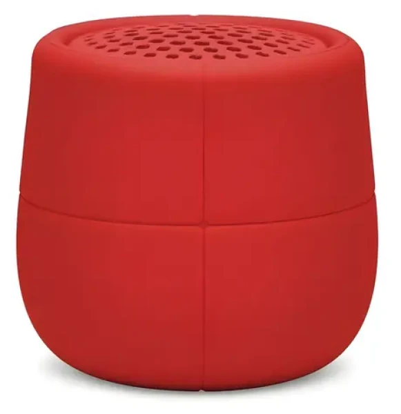 Lexon Mino X červená / Přenosný reproduktor / 3 W / IPX7 / Bluetooth 5.0 / TWS (LA120R9)