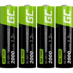 GP Aktion Gratis Ladegerät USB-Modell Ladegerät GP B441 inkl. 4x AA-Akku akumulátor AA, Ni-MH, 2100 mAh, 1.2 V, 1 sada