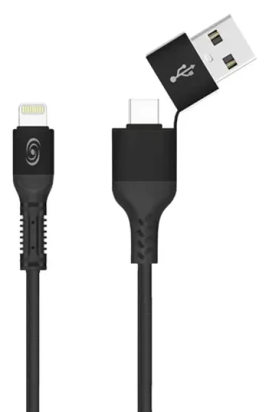 Fonex Lightning - USB-C 1 m černá / Kabel / Speed Charge 10 W
