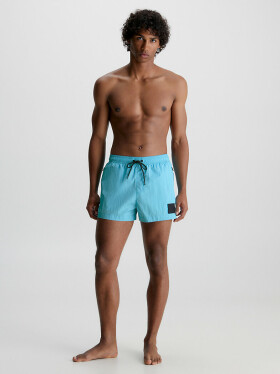 Pánské plavky Short Drawstring Swim Shorts CK Nylon KM0KM00868CU8 modrá - Calvin Klein S