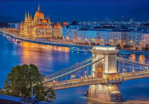 Castorland 53940 Noční Budapešť
