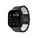 Nomad Stratos Band FKM řemínek pro Apple Watch 45/46/49mm černá/modrá (NM009896858)