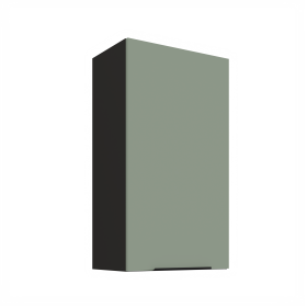 Horní skříňka Aria 50 G-90 1F Barva korpusu: Černá, Barva dvířek: SA - Aquamarine AFM