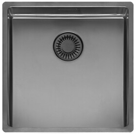 Nerezový dřez Reginox New York 40x40, R38710, Gun Metal R38710