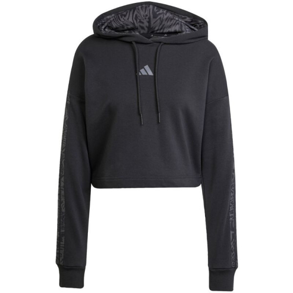 Mikina adidas Essentials s potiskem 3 Stripes French Terry Hoodie W JC6244 L
