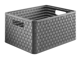 ROTHO úložný box COUNTRY A4 /18L - antracit
