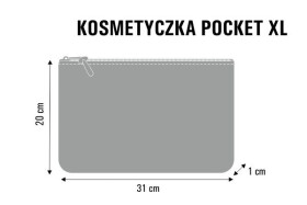 Bertoni Velká kapesní kosmetická taška Bukiet Multicolour 31 cm x 20 cm x 1 cm