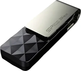Silicon Power Blaze B30 256GB černá / Flash disk / USB 3.2 / 90 MB/s (SP256GBUF3B30V1K)
