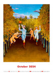 Nástěnný Henri Rousseau Art Naive 2024