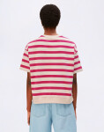 Armedangels Bamikaa Stripe Sweat 3790 undyed-very berry L