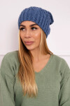 Fleecová čepice Paulina K227 dark denim UNI
