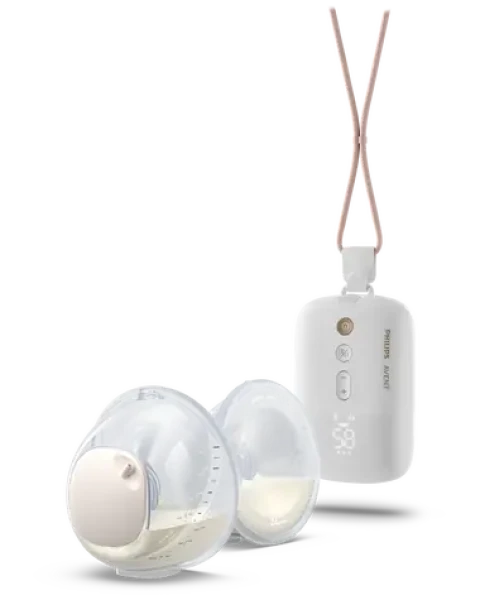 Philips Avent Premium Plus SCF532/11 bílá / Elektrická odsávačka mateřského mléka / Hands-Free / bezdrátová