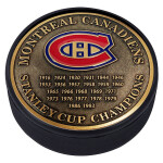 Mustang Puk Montreal Canadiens NHL Stanley Cup Years Gold Medallion