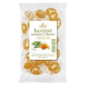 Grešík Šalvějové bonbony s medem 100 g