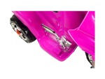 Mamido Dětská elektrická motorka růžová