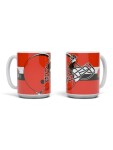 Hrnek Cleveland Browns NFL Triple Logo Jumbo (450 ml)