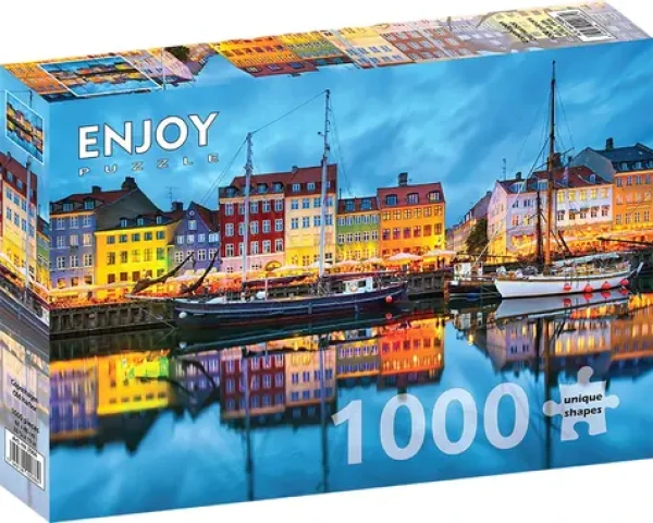 ENJOY Puzzle Starý kodaňský přístav