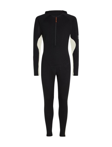 Pánský merino overal ICEBREAKER Mens 200 Oasis+ Suit, Black/Undyed/Cb velikost: M
