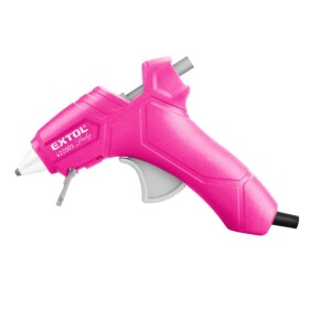 EXTOL LADY 422003 Tavná lepící pistole, pr. 7mm, 25W, růžová