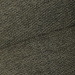 Židle jídelní a konferenční, zelená látka, černé kovové nohy, otočný mechanismus