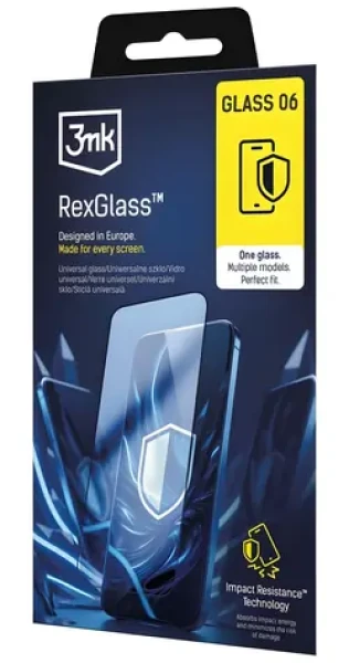 3mk UniGlass Universal 06 pro Apple iPhone 13, 13 Pro, 14, 16e / Ochranné sklo / Tvrzené sklo