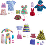 Barbie 2 ks oblečky - Mattel Barbie