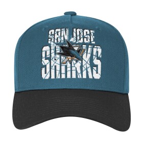 Outerstuff Dětská kšiltovka San Jose Sharks NHL Icebound Pro Crown