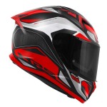 Přilba Givi 50.8F Brave matná černá-titanová-červená (Bvbr)