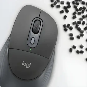 Logitech Signature Comfort Plus M850L grafitová / Myš / Bezdrátová / Bluetooth / Tichý provoz / 1000 DPI (910-007715)