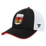 Fanatics Pánská kšiltovka Chicago Blackhawks Draft 2023 Podium Trucker Adjustable Authentic Pro