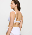 MODERN SOFT+COTTON - Minimizer podprsenka: optické zmenšení o 1 velikost Triumph WHITE 95D
