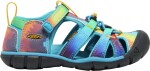 Dětské sandály KEEN SEACAMP II CNX vivid blue/original tie dye - 27/28