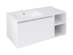 SAPHO - LOREA skříňka 100x46x51,5cm (70+30Pcm), levá, bílá mat LE070-3131-L-11