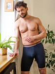 Boxerky Key MXU B26 265 M–2XL hnědá XXL
