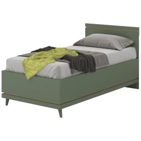 Postel Scandi 34 100 dub olejovaný/zelená