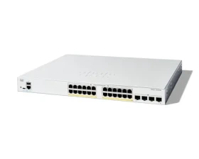 Cisco Catalyst C1300-24FP-4G / Switch / 24x GbE RJ-45 / 4x SFP / PoE+ 375W / REFRESH (C1300-24FP-4G-RF)