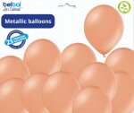 Balónky růžovozlaté metalické - 091 Rose Gold - 50 ks Belbal Balónky růžovozlaté metalické - 091 Rose Gold - 50 ks Belbal