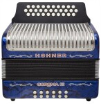 Hohner Corona III BbEbAb, dark blue