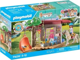 Playmobil® Horses of Waterfall 71638 Tajná klubovna pro fanoušky koní