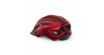 Cyklistická helma MET Downtown červená 52-58