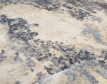 DumDekorace Melírovaný designový koberec s béžovým podkladem Šířka: 200 cm | Délka: 290 cm
